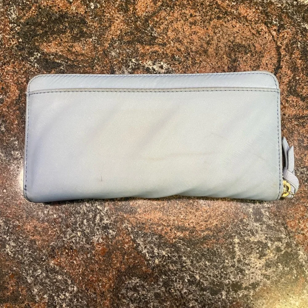 Kate Spade light blue colored wallet